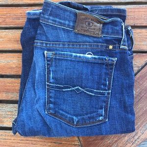 Lucky brand straight leg jeans